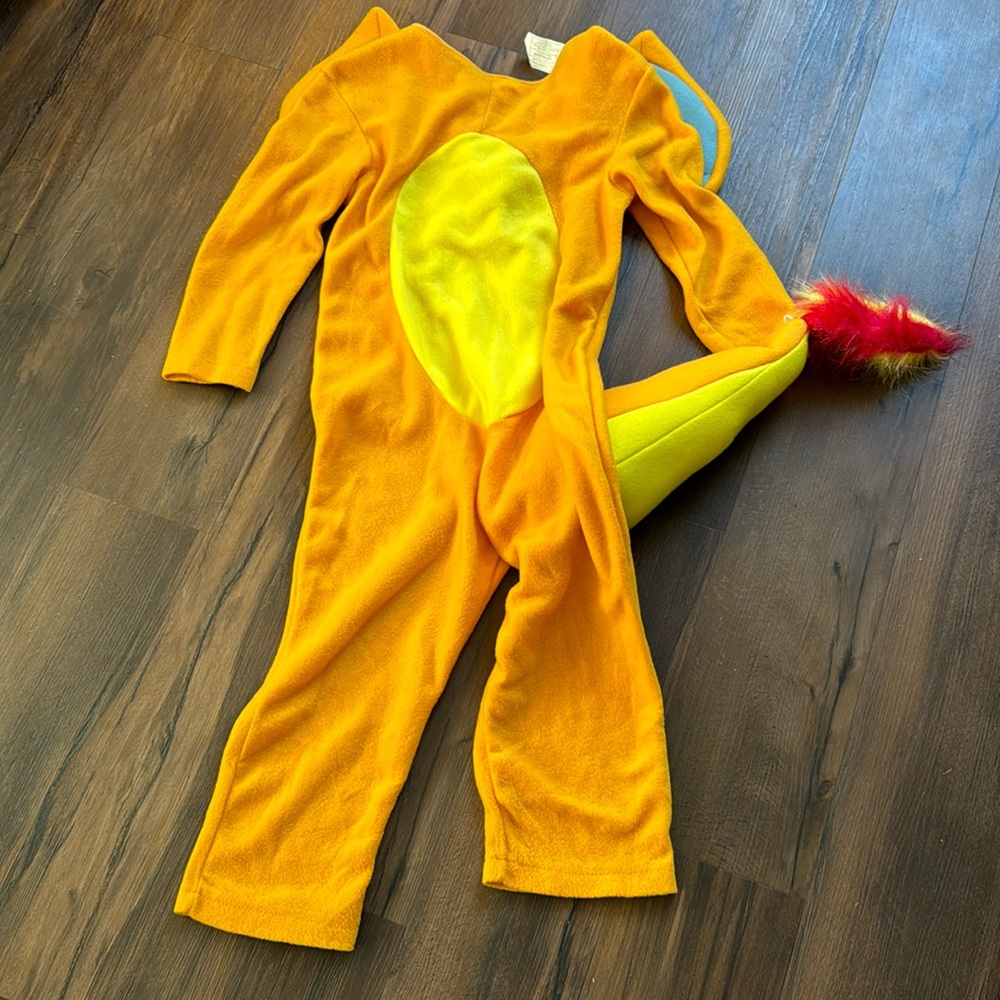 Pokemon Charizard Child youth Costume Rubie's M orange jumpsuit 2017